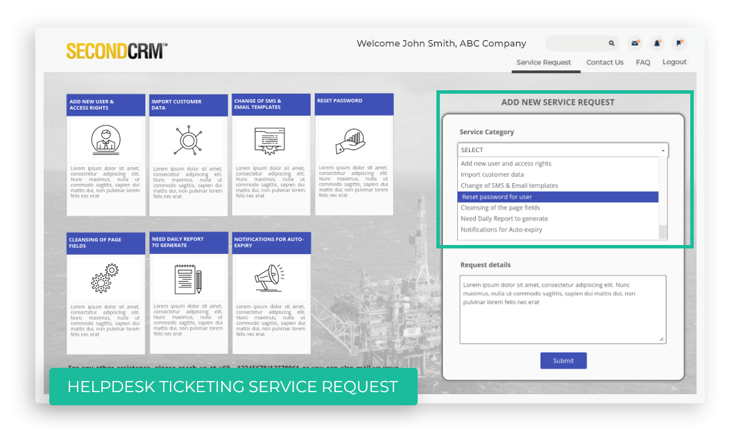 Set Up Product & Service