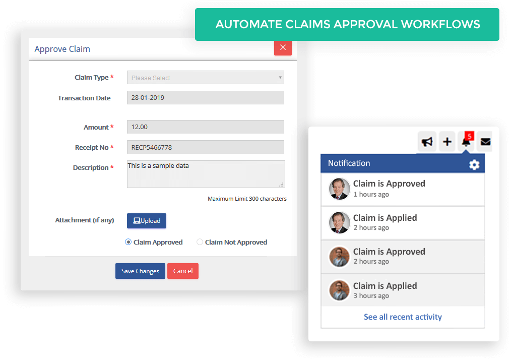 Automate claims approval workflows