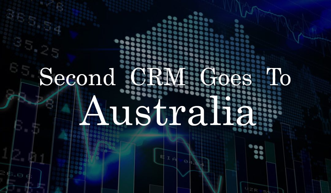 Second CRM Goes To Australia!