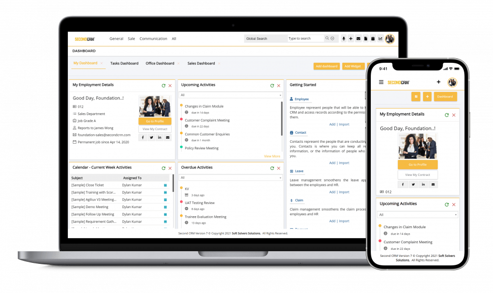 CRM Software Malaysia & Singapore | Second CRM